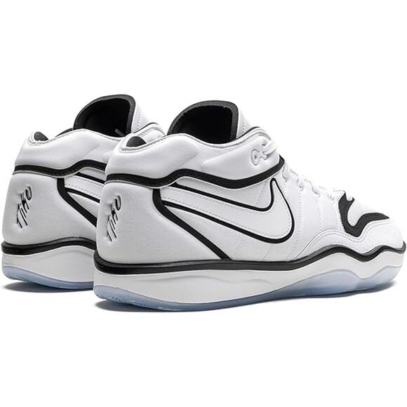 NWT NIKE Mens G.T. Hustle 2 Basketball Shoes ,White/Black-Size 12 main image 4